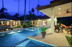 Beachfront Villa at Bangkao Beach