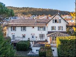 18th century castle with an independent villa in the center of Divonne-les-Bains