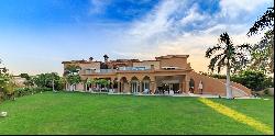 Tuscan Mansion with a Pyramid View