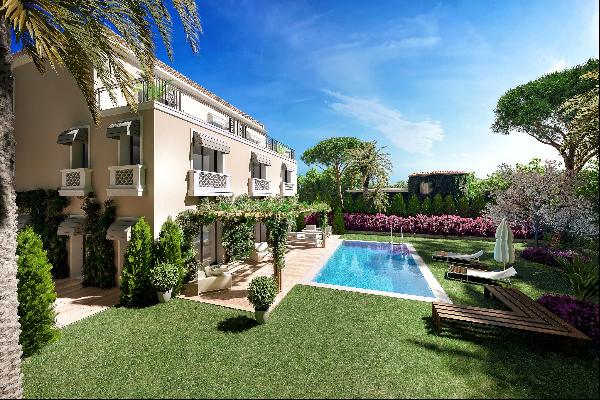 4 bedroom apartment on Cap d'Antibes with a terrace and garden