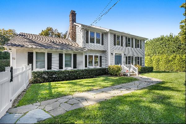 Enjoy all the wonderful seasons in this prime location in Sag Harbor Village - the quaint 