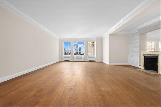 Stunning East River and Southwest city views greet you from this elegant and expansive 