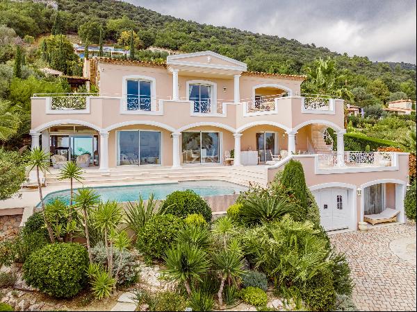 Elegant villa for sale in Tourrettes sur Loup with extensive views across the Riviera's co