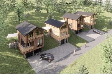A superb 3 bedroom new build chalet, one of 4 new chalets.