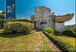 A true architectural jewel of Paolo Piazzasi in a high position above Camaiore's town cent