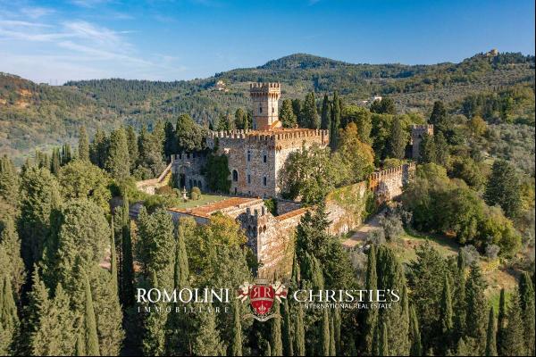 MAJESTIC CASTLE WITH VINEYARDS AND OLIVE GROVE FOR SALE FLORENCE, FIESOLE Romolini - Chri