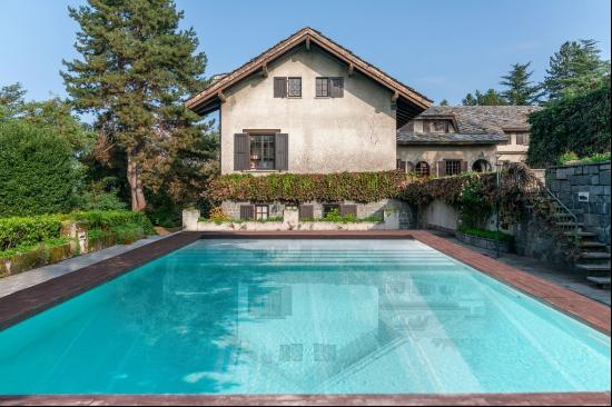 Enchanted Villa Country - Chic on the hills of Lake Varese with swimming pool and private