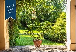 Luxurious estate with a big planted park for sale between Vicenza and Asolo