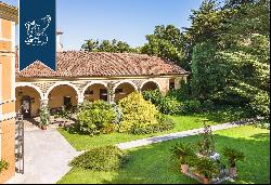 Luxurious estate with a big planted park for sale between Vicenza and Asolo