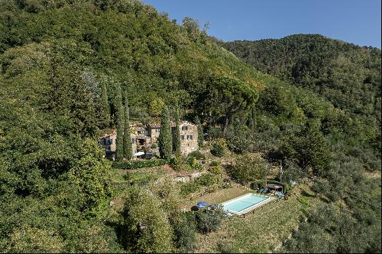 Restored farmhouse for sale in Capannori, including a swimming pool, an annexe, land and b