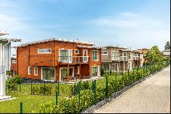 New modern house with a beautiful yard and amazing views in a complex in Boyana