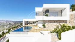 Luxury villa with wonderful sea views in Cumbre del Sol, Benitachell 03726