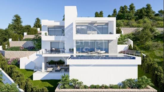 Luxury villa with sea views in Cumbre del Sol, Benitachell 03726