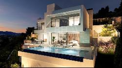 Luxury villa with sea views in Cumbre del Sol, Benitachell 03726