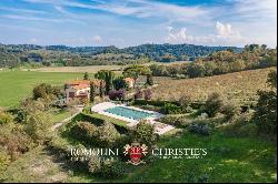 ESTATE WITH VINEYARD AND HUNTING RESERVE FOR SALE IN FLORENCE, TUSCANY