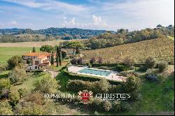 ESTATE WITH VINEYARD AND HUNTING RESERVE FOR SALE IN FLORENCE, TUSCANY