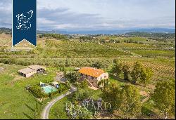 Typical Tuscan farmstead for sale in Maremma's enchanting countryside