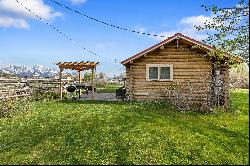 Two Cabins in Kelly with Teton Views