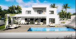 House under construction in Javea., Javea 03730