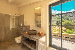 For rent : Superb contemporary property with sea view - Pigna, Balagne - Corsica