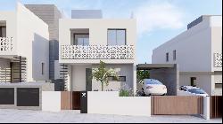 Contemporary Modern Villa with Three Bedrooms in Pafos Suburb