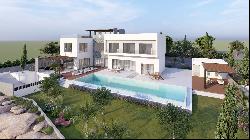 Contemporary Modern Villa with Three Bedrooms in Pafos Suburb