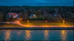 Historic villa in Smiltyne on the lagoon shore