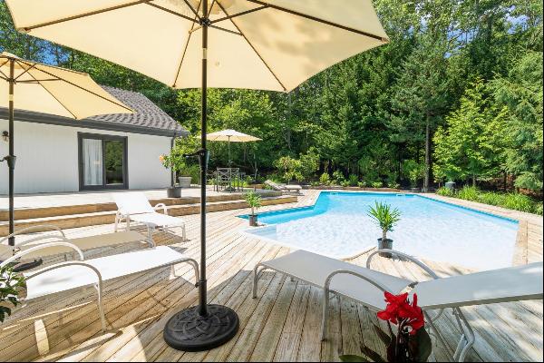 Enjoy Summer in this beautifully updated home located in the heart of the Hamptons.  Newly