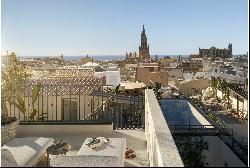 Beautiful penthouse with sea views in Palma's Old town