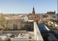 Fantastic penthouse with sea views in the old town of Palma