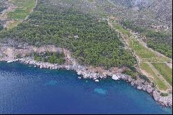 Seafront land on island Hvar