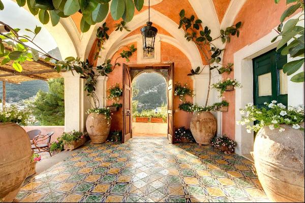 Villa Edera, luxurious residence overlooking Positano