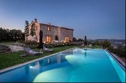 A spectacular villa perched atop Monte Santa Croce