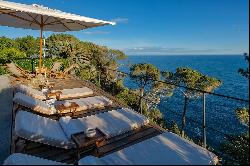 Luxury villa, overlooking the bay of Portofino