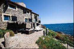 16th century tower overlooking the Tuscan sea