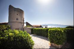 16th century tower overlooking the Tuscan sea