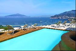 Panorama - Romantic villa at Sorrento with wonderful views of the gulf