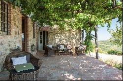 A picturesque villa in the hills above Lucca