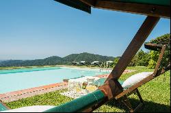 A picturesque villa in the hills above Lucca