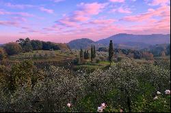 Turandot - ancient Tuscan hamlet in the countryside around Lucca