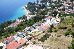 Plot with building permit near Omis