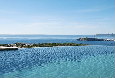 Villa With Panoramic Views close to Talamanca beach for holiday rentals  - Ibiza