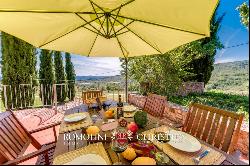 RESTORED HAMLET, ESTATE FOR SALE CHIANTI HILLS, SIENA