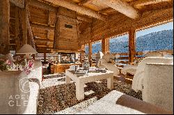 Le Grand Bornand, stunning chalet with panoramic view