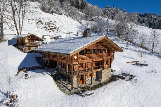 Le Grand Bornand, stunning chalet with panoramic view