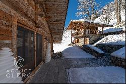 Le Grand Bornand, stunning chalet with panoramic view