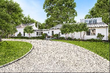 Newly Renovated and Expanded Contemporary Home in Sag Harbor Village with Six Bedrooms and