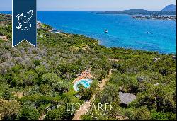 Charming estate with pool and private access to the sea for sale near Porto Rotondo