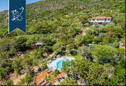 Charming estate with pool and private access to the sea for sale near Porto Rotondo