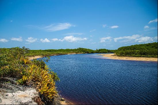 River island in Corumbau